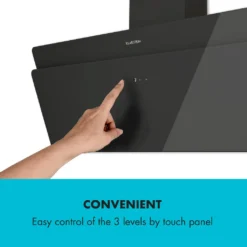 Klarstein Aurica 90 Dunstabzugshaube - Wandabzugshaube, Abzugshaube Zum Wandanbau, 90 Cm, 165 W, 620 M³/h Abluftleistung, 3 Leistungsstufen, Zuschaltbares Licht, Inkl. Montagematerial, Schwarz [Energieklasse B] -Kaufland Verkäufe a4bee34b04dc2b931d0f8792f02373ea