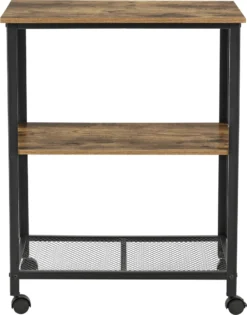 Servierwagen Barwagen Mit Ablage Beistellwagen Allzweckwagen Rollwagen Schwarz/holzfarben [en.casa] -Kaufland Verkäufe a4ec30d9ee3f0003a3bca98595cce2c6