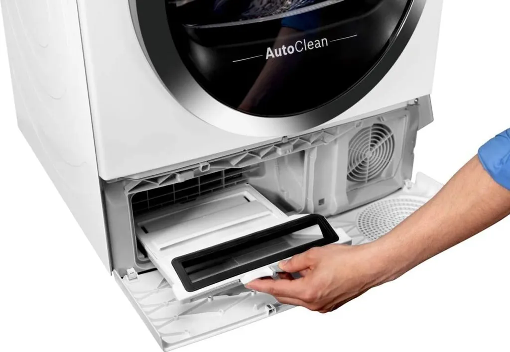 Bosch WTX87M00 Serie 8 Wärmepumpen-Trockner, 8 Kg, Sensitive Drying System Textilschonende Trommelstruktur, AutoDry Optimale Trocknung, AutoClean Automatische Flusenentfernung, Endezeitvorwahl 7 Bosch WTX87M00 Serie 8 Wärmepumpen-Trockner, 8 Kg, Sensitive Drying System Textilschonende Trommelstruktur, AutoDry Optimale Trocknung, AutoClean Automatische Flusenentfernung, Endezeitvorwahl – Bild 5