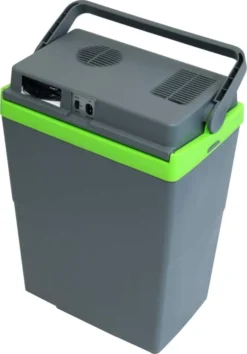 MAXXMEE Kühlbox - Wahlweise Via Netzkabel Oder KFZ-Anschluss - 22l Volumen - Grau/limegreen Kühlbox Camping Kühlschrank 22L Auto 12V 230V Thermobox Elektrisch Picknick Grau -Kaufland Verkäufe a54e9d2de87b4adf590006b26a05aec4