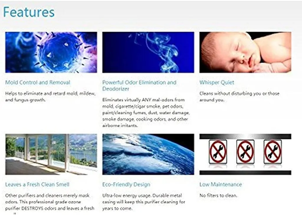 Ozongenerator Geruchskiller 3500mg/h Ozon Generator Luftreiniger Ozongerät Kommerzieller Für Zimmer, Rauch, Autos, Eigenartiger Geruch ,Schwarz 9 Ozongenerator Geruchskiller 3500mg/h Ozon Generator Luftreiniger Ozongerät Kommerzieller Für Zimmer, Rauch, Autos, Eigenartiger Geruch ,Schwarz – Bild 7