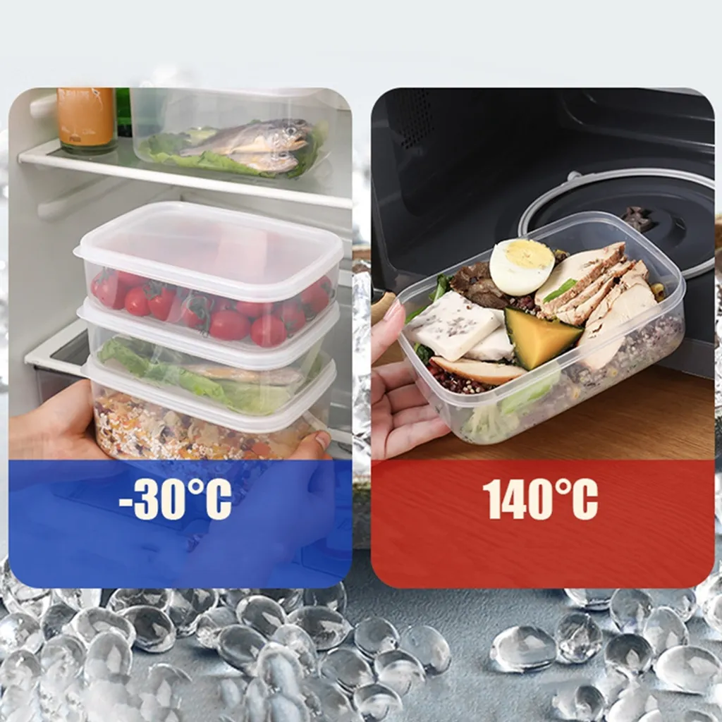 4 Stück/Set Lebensmittel Frisch Aufbewahren Aufbewahrungsbox Lebensmittelbehälter Frischhaltedosen Küchenaufbewahrung Mit Deckel,Mikrowellen- Und Spülmaschinengeeignet 6 4 Stück/Set Lebensmittel Frisch Aufbewahren Aufbewahrungsbox Lebensmittelbehälter Frischhaltedosen Küchenaufbewahrung Mit Deckel,Mikrowellen- Und Spülmaschinengeeignet – Bild 4