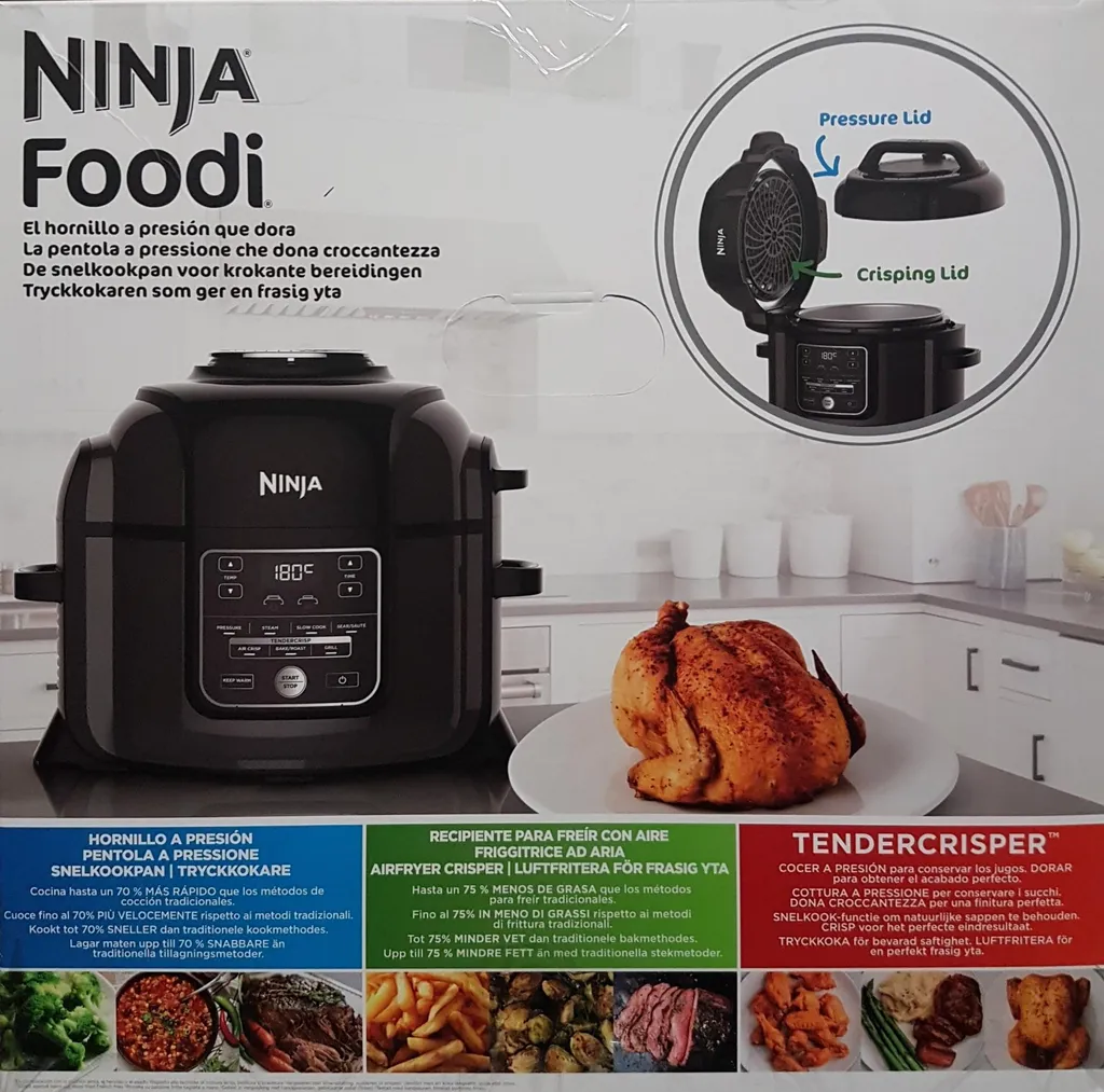 SharkNinja Ninja OP300EU Foodi Multikocher (6,0l) 4 SharkNinja Ninja OP300EU Foodi Multikocher (6,0l) – Bild 2