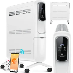 KESSER® Konvektor Elektrische Heizung ECO 2500W Heizkörper Elektroheizung Standheizung Energiesparend Display WiFi App & Fernbedienung Touchscreen - Mobil Radiator 24h Timer Thermostat, Farbe:Weiß 15 KESSER® Konvektor Elektrische Heizung ECO 2500W Heizkörper Elektroheizung Standheizung Energiesparend Display WiFi App & Fernbedienung Touchscreen - Mobil Radiator 24h Timer Thermostat, Farbe:Weiß -Kaufland Verkäufe a63221849c249835877b93a276bf4d3c