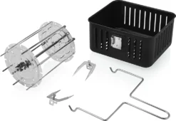 Princess 01.182062.01.001 Zubehörsatz Heißluftofen, Zubehör-Set, Prinzessin, Aerofryer Oven 182065, Schwarz, Edelstahl, China, 3360 Stück(e)