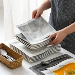 MALACASA, Serie Flora, Marmor Porzellan Tafelservice 12 Teiligen Set Kombiservice Geschirrset Mit Je 6 Speiseteller Und 6 Suppenteller Für 6 Personen 15 MALACASA, Serie Flora, Marmor Porzellan Tafelservice 12 Teiligen Set Kombiservice Geschirrset Mit Je 6 Speiseteller Und 6 Suppenteller Für 6 Personen -Kaufland Verkäufe a64e7dc2a890c019d4897fbdaa1edb3b