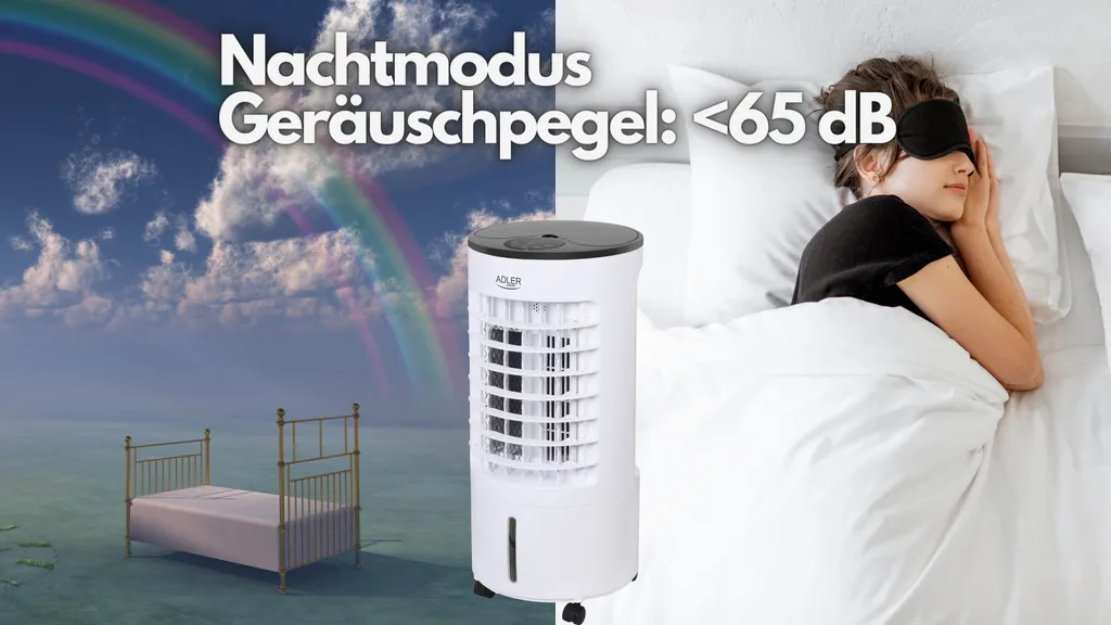 Adler Echos Aircooler 5,5 L Wassertank | 3 Modi Mit Fernbedienung 6 Adler Echos Aircooler 5,5 L Wassertank | 3 Modi Mit Fernbedienung – Bild 4