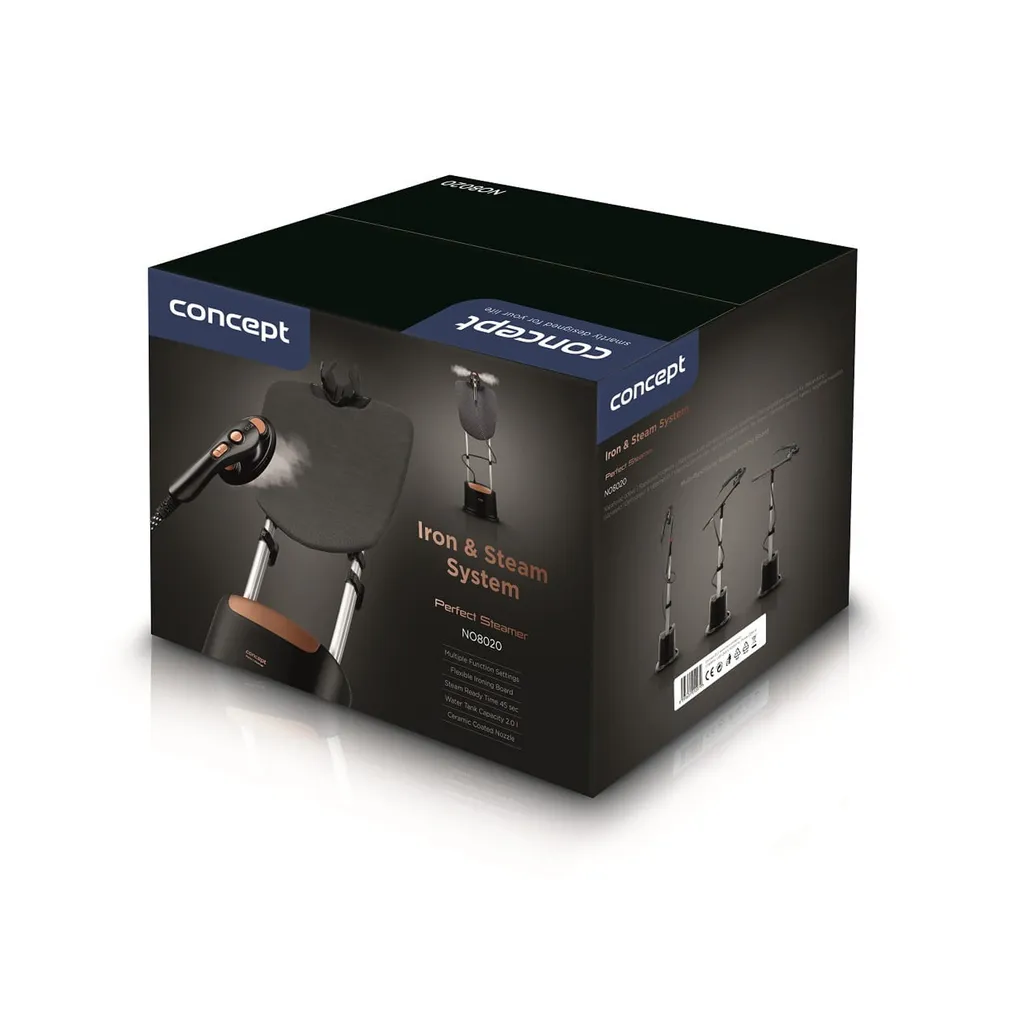 Concept NO8020 Garment Steamer Upright Garment Steamer 2 L 2280 W Black Copper 13 Concept NO8020 Garment Steamer Upright Garment Steamer 2 L 2280 W Black Copper – Bild 11