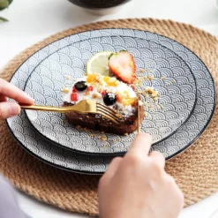 Vancasso, Haruka Porzellan Geschirrservice, 32-teilig Rund Kombiservice Geschirrset Tafelservice Für 8 Personen, Schwarz 11 Vancasso, Haruka Porzellan Geschirrservice, 32-teilig Rund Kombiservice Geschirrset Tafelservice Für 8 Personen, Schwarz -Kaufland Verkäufe a75c1b92dec1377fdcd959398f7af9c0