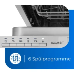 Exquisit Einbaugeschirrspüler EGSP2109-E-030E Silber | Vollintegriert | 9 Gedecke | Silber -Kaufland Verkäufe a7e15ae38dfb34e044f6282bbb99946d