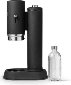 AARKE Wassersprudler Carbonator Pro Mattte Black Schwarz Glasflasche Edelstahl