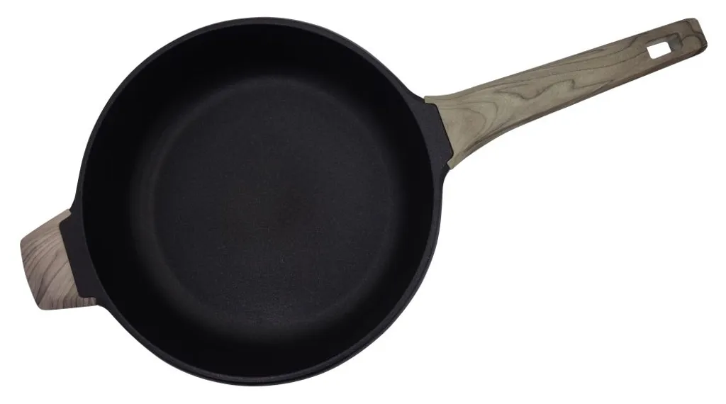 Steuber Bratpfanne La Paz Ø 20 Cm, Moderne Schwarze Optik, GREBLON®-Antihaftbeschichtung, Induktion, Handlicher Griff 4 Steuber Bratpfanne La Paz Ø 20 Cm, Moderne Schwarze Optik, GREBLON®-Antihaftbeschichtung, Induktion, Handlicher Griff – Bild 2