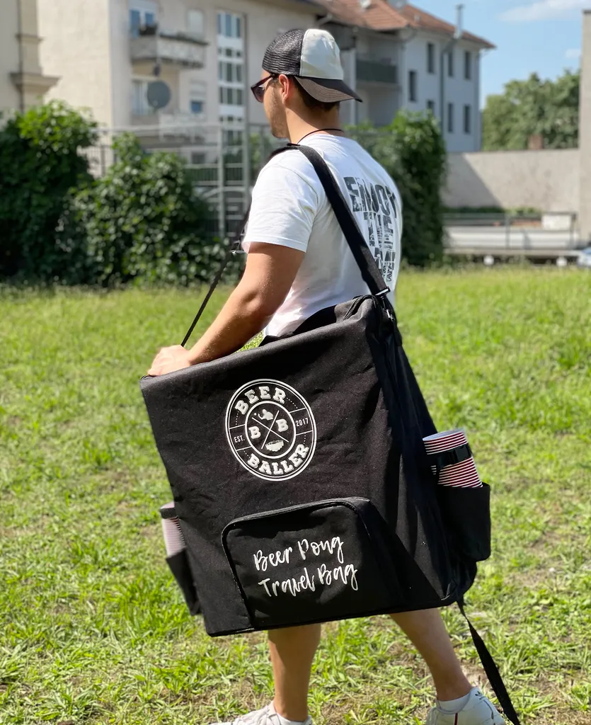 BeerBaller® Travel Bag - Beer Pong Tisch Tragetasche Inkl. Kühl- Und Becherfach 10 BeerBaller® Travel Bag - Beer Pong Tisch Tragetasche Inkl. Kühl- Und Becherfach – Bild 8