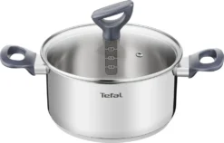 Tefal G7124414, 2,5 L, Rund, Edelstahl, Edelstahl, Keramik, Gas, Halogen, Induktion, 175 °C