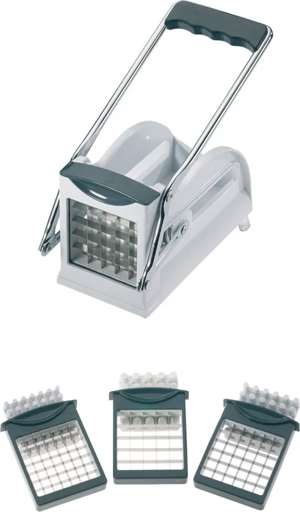 Pommes Frites Schneider & Gemüsestiftler 3 Pommes Frites Schneider & Gemüsestiftler