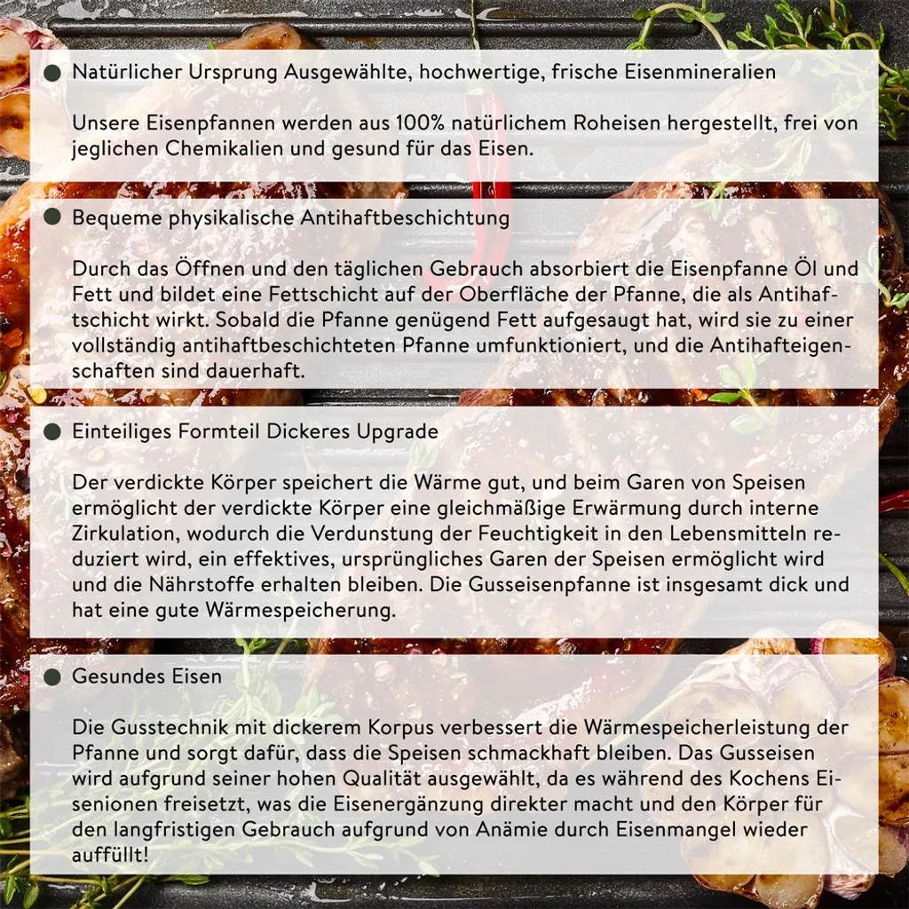 Mucola Gusseisen Feuertopf Gusstopf Inkl. Deckelgriff 2in1 Kochtopf & Pfanne 9,0L Dutch Oven Potjie Camping Kochgeschirr 12 Mucola Gusseisen Feuertopf Gusstopf Inkl. Deckelgriff 2in1 Kochtopf & Pfanne 9,0L Dutch Oven Potjie Camping Kochgeschirr – Bild 10