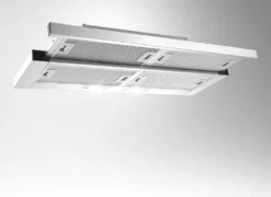 Silverline CRF 900 E / Crystal Flachschirmhaube / 90 Cm Breite/ 580m3/h , Flachschirmhaube,