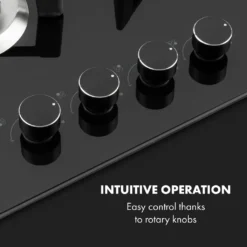 Klarstein Trifecta 4 Gaskochfeld ,4-flammig ,autark ,60 Cm ,Einbau ,Triangle-Brenner ,Erdgas/Propangas ,Sicherheitsventile ,automatische Abschaltung ,Gusseisen ,Glaskeramik Ø 6 Mm ,schwarz -Kaufland Verkäufe a8be0ef4f4e50413e1636405f0a7a6a5