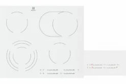 ELECTROLUX - EHF6547IW1 - Ceranfeld - 4 Flammen - 7100W - L59cm X D52cm - Weiá -Kaufland Verkäufe a8c93a1001e170b132bdab37bad83eee