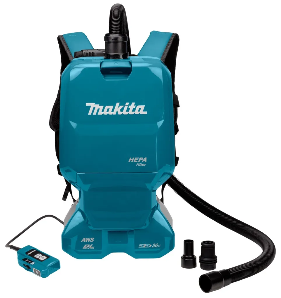 Makita Akku-Rucksackstaubsauger DVC665ZU | 2x 18V Ohne Akku 9 Makita Akku-Rucksackstaubsauger DVC665ZU | 2x 18V Ohne Akku – Bild 7