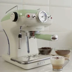 Ariete Vintage Siebträger-Espressomaschine Grün 39 Ariete Vintage Siebträger-Espressomaschine Grün -Kaufland Verkäufe aa4cfb0c36ef35fe15356207e52db2a7