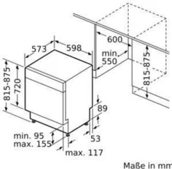 Bosch SMU4HCS48E Unterbau-Geschirrspüler, 60 Cm, Edelstahl -Kaufland Verkäufe aaf028895d09d8a010995be85388ad50