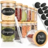 PORADA 12 Stapelbare Gewürzgläser Set 150ml Glasbehälter Mit Deckel Aufbewahrung Küche Gewürzdosen Vorratsdosen Glas Mit Deckel Aufbewahrungsgläser Küchenorganisation Aufbewahrung… -Kaufland Verkäufe ab05dfe2dc86379ee60b8d8f83b591ab