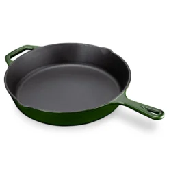 Navaris Grillpfanne Bratpfanne Pfanne Aus Gusseisen - 30cm Gusspfanne Steakpfanne Gusseisenpfanne - Bräter Für Steak Fleisch Gemüse - Emailliert -Kaufland Verkäufe ab321cdca65bc6283c3a1c16187ea7b4