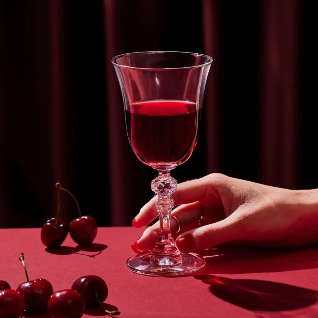 KROSNO Krista Kleine Rotweingläser, 6er-Set, 220 Ml 7 KROSNO Krista Kleine Rotweingläser, 6er-Set, 220 Ml – Bild 5