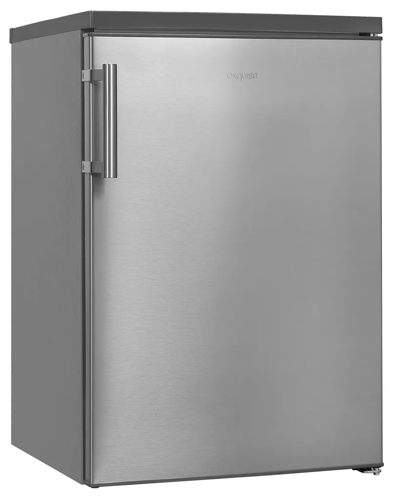Exquisit Kühlschrank KS16-V-H-010D Inoxlook | Standgerät | 134 L Volumen | Inoxlook 4 Exquisit Kühlschrank KS16-V-H-010D Inoxlook | Standgerät | 134 L Volumen | Inoxlook – Bild 2