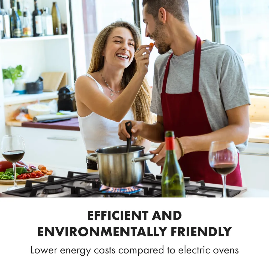 Klarstein Gasherd Kochfeld Einbau-Gaskochfeld - Sabaf-Brenner - Gaskochfeld Für Propan/Erdgas - Einbau Gasherd Glaskeramik 5-Flammig - Silber Einbau Gas Kochfeld Gasherd 5 Platten Kochfelder Herdplatte Kochplatte Einbaukochfeld 4 Klarstein Gasherd Kochfeld Einbau-Gaskochfeld - Sabaf-Brenner - Gaskochfeld Für Propan/Erdgas - Einbau Gasherd Glaskeramik 5-Flammig - Silber Einbau Gas Kochfeld Gasherd 5 Platten Kochfelder Herdplatte Kochplatte Einbaukochfeld – Bild 2