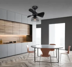 Globo Lighting JACKIE Deckenventilator Metall Schwarz Matt, 1xE27, 03560 -Kaufland Verkäufe abbdb906032b41ed69ca23fbdc2d70cd