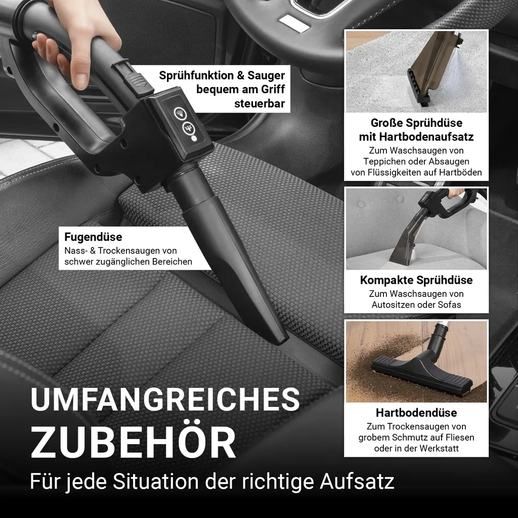 N8WERK Sprüh- Und Waschsauger Deep Clean 6 N8WERK Sprüh- Und Waschsauger Deep Clean – Bild 4