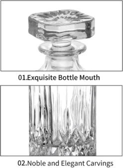 Amisglass Whiskey Karaffe Mit 2 Gläsern, Whiskey Set, 3-teilig, Whisky Dekanter 700ml Und Whisky Gläser 300ml 2 Stück, Kristallgläser & Longdrinkgläser -Kaufland Verkäufe ac5622b57c0a53cbb5babd735ed7343d