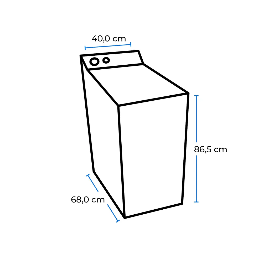 Exquisit Toplader Waschmaschine LTO1207-030C Weiss | 7,5 Kg Fassungsvermögen | Weiß 8 Exquisit Toplader Waschmaschine LTO1207-030C Weiss | 7,5 Kg Fassungsvermögen | Weiß – Bild 6