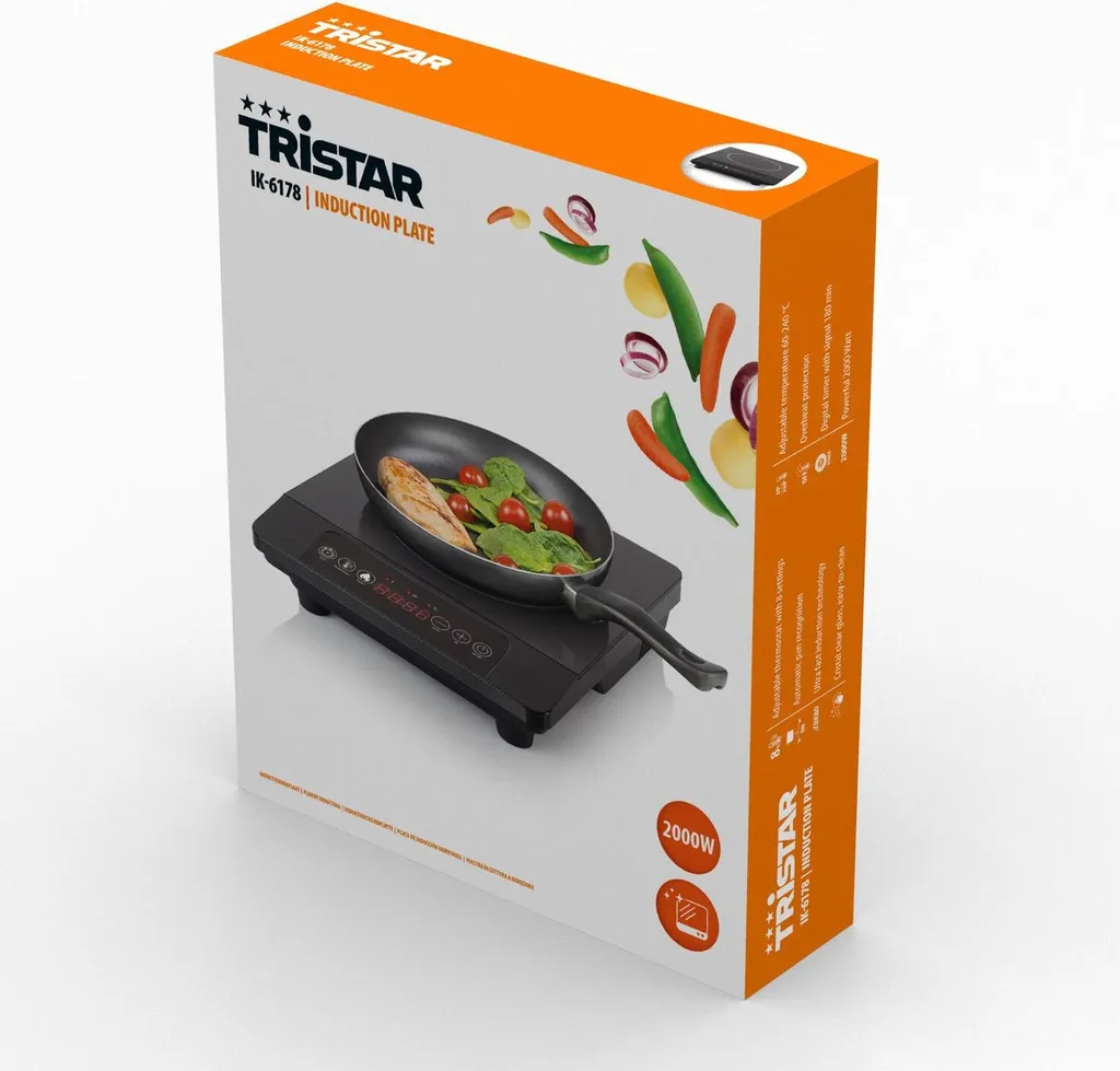 Tristar Induktionskochfeld IK-6178 2000 W 15 Tristar Induktionskochfeld IK-6178 2000 W – Bild 13