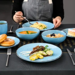 Vancasso Serie Navia Oceano, 16 Teilig Essservice Set Aus Steingut, Tafeiservice Für 4 Personen, Wasserblau, Vintage Aussehen, Natur Design 19 Vancasso Serie Navia Oceano, 16 Teilig Essservice Set Aus Steingut, Tafeiservice Für 4 Personen, Wasserblau, Vintage Aussehen, Natur Design -Kaufland Verkäufe ad0b3169ed702fa0905d2adef944b768