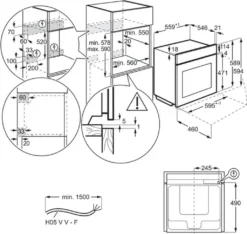 AEG - BPK435060B - Einbau-Backofen - Pyrolyse - Schwarz -Kaufland Verkäufe ad39cde89099715fdc107002c7d1d2f0