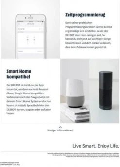 Ecovacs Deebot 605 Robotersauger Weiß 33 Ecovacs Deebot 605 Robotersauger Weiß -Kaufland Verkäufe ad96d1758429698f935c2376cbc5e06a