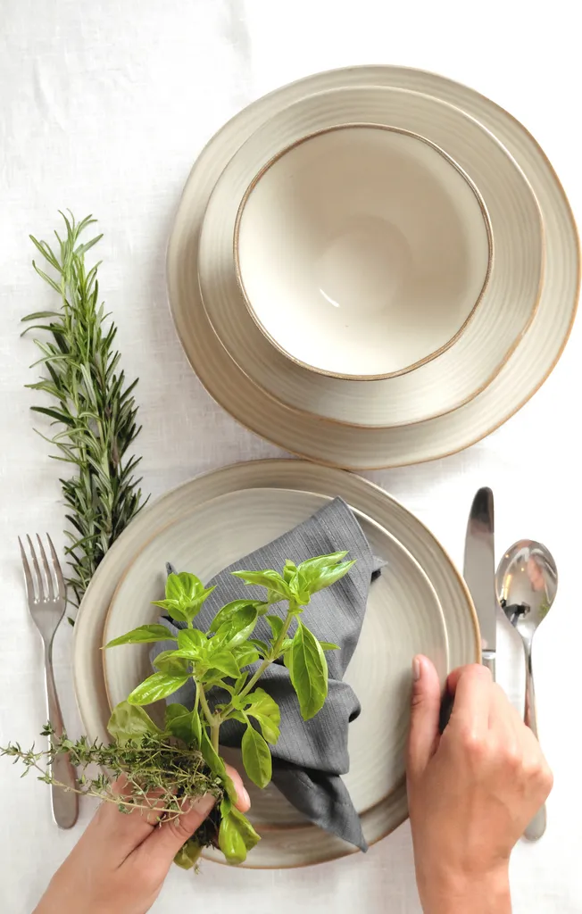 Mäser 931818 Frühstücksset Nottingham Für 4 Personen, Steinzeug, Beige (1 Set, 12-teilig) 6 Mäser 931818 Frühstücksset Nottingham Für 4 Personen, Steinzeug, Beige (1 Set, 12-teilig) – Bild 4