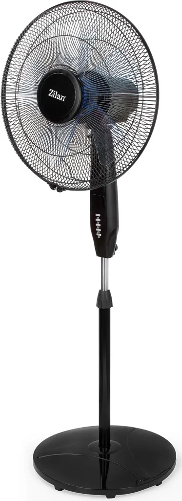 Zilan Standventilator Mit Fernbedienung | LED-Display | 8h Timer | 3 Geschwindigkeitsstufen | Oszilierender Ventilator | Windmaschine | 40 Cm | Oszilierend | 60 Watt 10 Zilan Standventilator Mit Fernbedienung | LED-Display | 8h Timer | 3 Geschwindigkeitsstufen | Oszilierender Ventilator | Windmaschine | 40 Cm | Oszilierend | 60 Watt – Bild 8