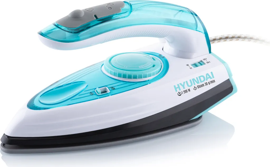 Hyundai SI 990 Reise - Dampfbügeleisen Mit Keramiksohle, 1200 Watt Und Vertikaldampf HYUSI990 3 Hyundai SI 990 Reise - Dampfbügeleisen Mit Keramiksohle, 1200 Watt Und Vertikaldampf HYUSI990