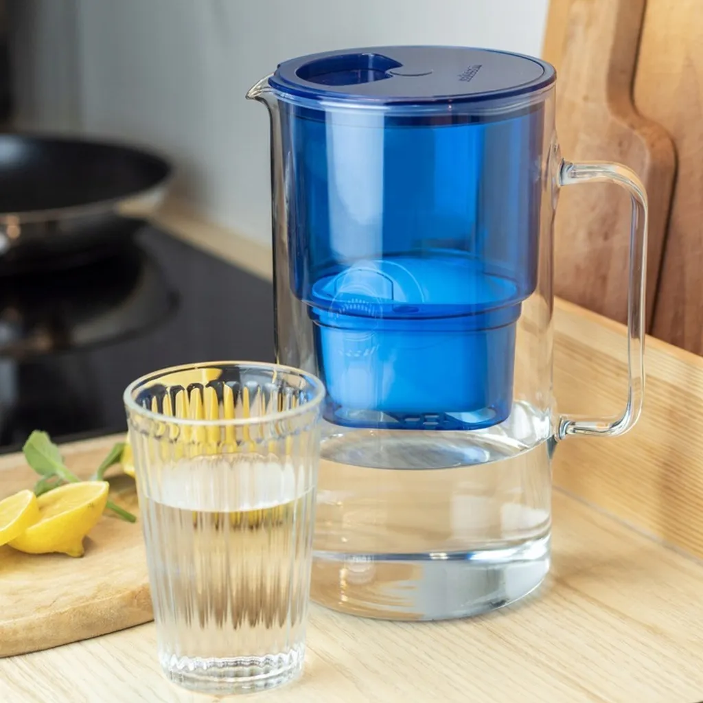 Glas Wasserfilter Wessper 2,5 L Mit 10 Filterkartuschen, Kompatibel Mit Brita Maxtra 7 Glas Wasserfilter Wessper 2,5 L Mit 10 Filterkartuschen, Kompatibel Mit Brita Maxtra – Bild 5