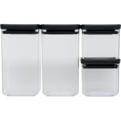 4x1 Brabantia Vorratsdose Tasty Eckig, Dunkelgrau -Kaufland Verkäufe af198d252883a7214a8132676b4964bc