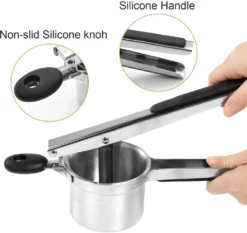 Kartoffelpresse Aus Edelstahl, Spätzlepresse, Professionelle Spätzlechef Mit 3 Lochscheiben, Kartoffelpresse Für Kartoffelpüree, Obstsäfte, Gemüsebrei, Presse Ricer -Kaufland Verkäufe af2ec18aed139d6c576dbb084fecfaae