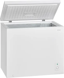 Bomann GT 7338 Gefriertruhe, 202 Liter Nutzinhalt, Gefrierkorb (ca. 36.0 X 17.0 Cm), Herausnehmbar, Temperaturbereich: ≤ -18°C, Weiß