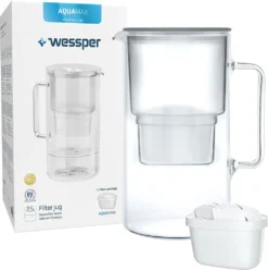 Wessper Glaskanne Crystaline 2.5L Mit Wessper AquaMax Filter - Grau 23 Wessper Glaskanne Crystaline 2.5L Mit Wessper AquaMax Filter - Grau -Kaufland Verkäufe b00c3970be5948e0f7ec25109ca244d4