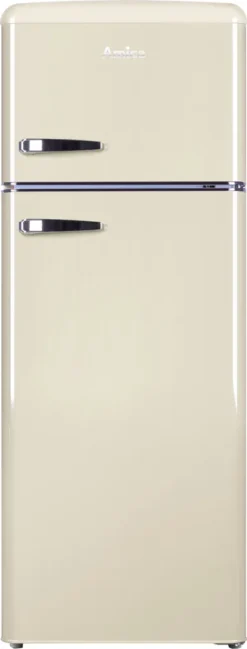 Amica Kühl-/Gefrierkombination KGC 15635 B, 213 L, ST, 40 DB, 2,5 Kg/24h, , Farbe Crème/Beige