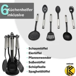 Karl Krüger 17/M Aluguss Koch-Topfset Topf 17tlg. Küchenhelfer Mint -Kaufland Verkäufe b0ae4c03428027054245da66b592a920