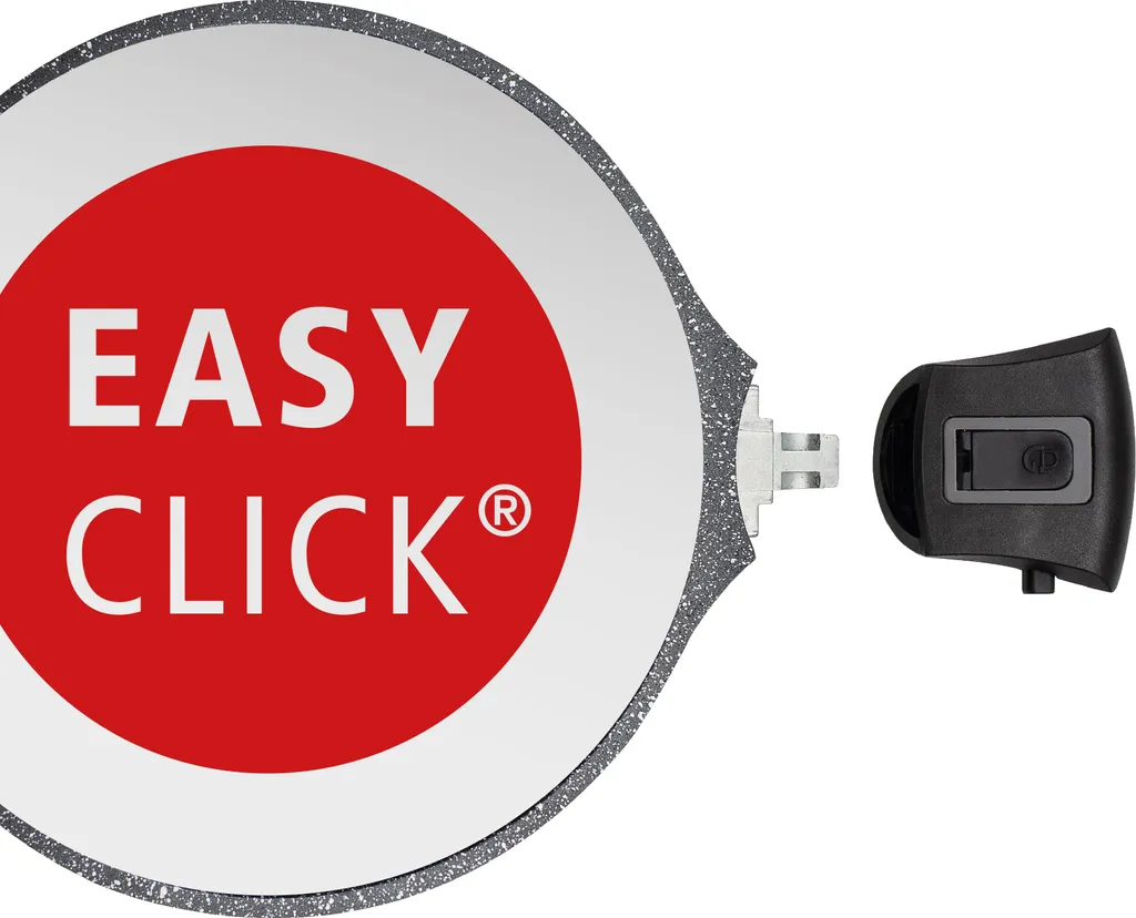 GSW Schmorpfanne Easy Click 28 Cm Mit Glasdeckel 5-tlg., 167833, Aluminium, Ca. 4,0 L 9 GSW Schmorpfanne Easy Click 28 Cm Mit Glasdeckel 5-tlg., 167833, Aluminium, Ca. 4,0 L – Bild 7